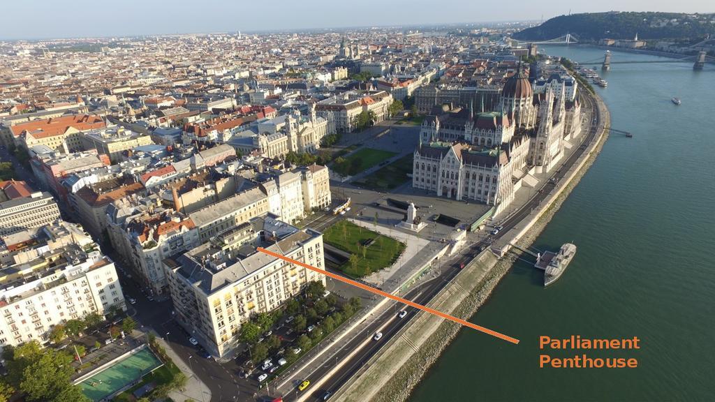 Parliament Penthouse Boutique B&B Budapest Kültér fotó